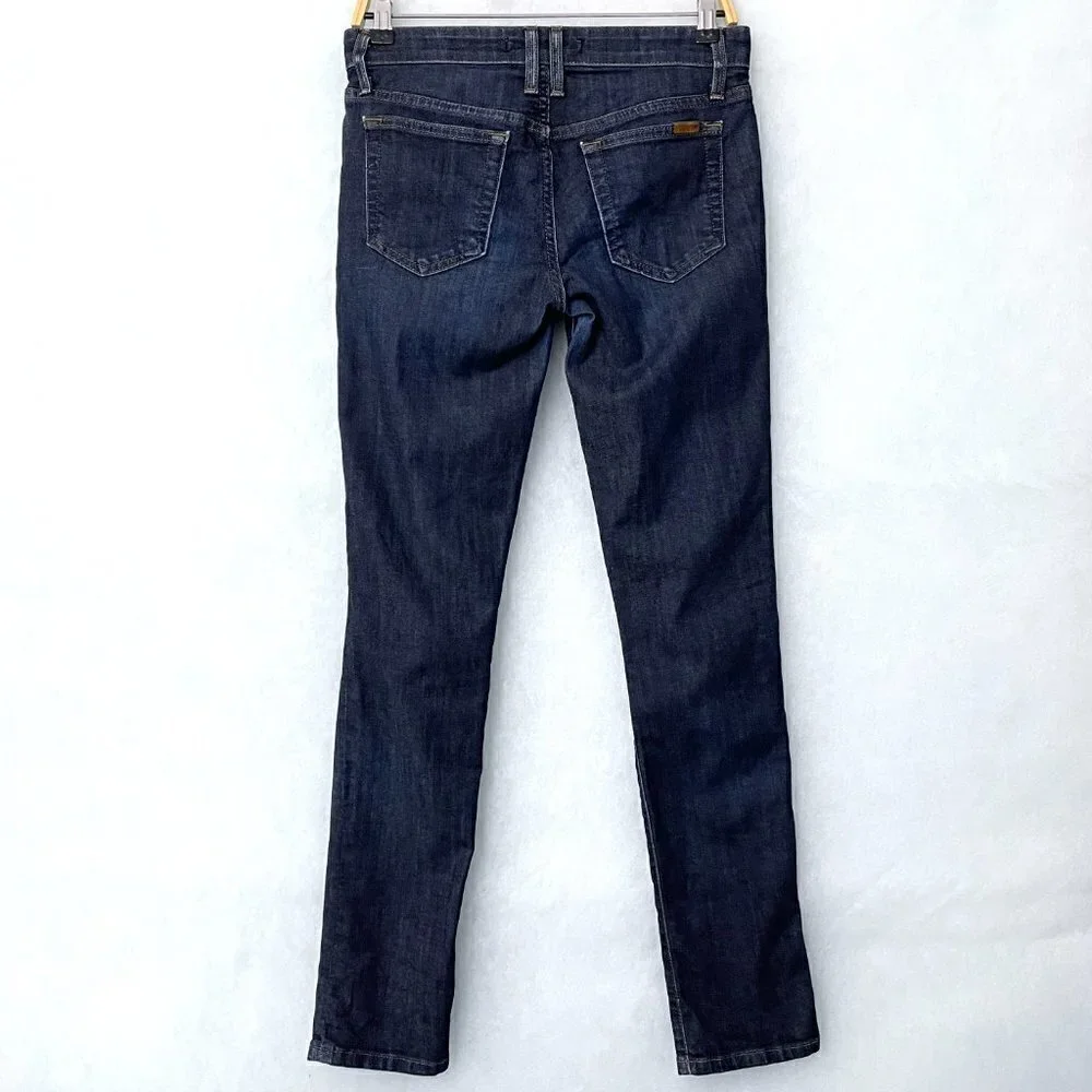 Joe's Jeans Women's Low Rise Skinny Jeans Dark Wash Stretch size 27 length 32